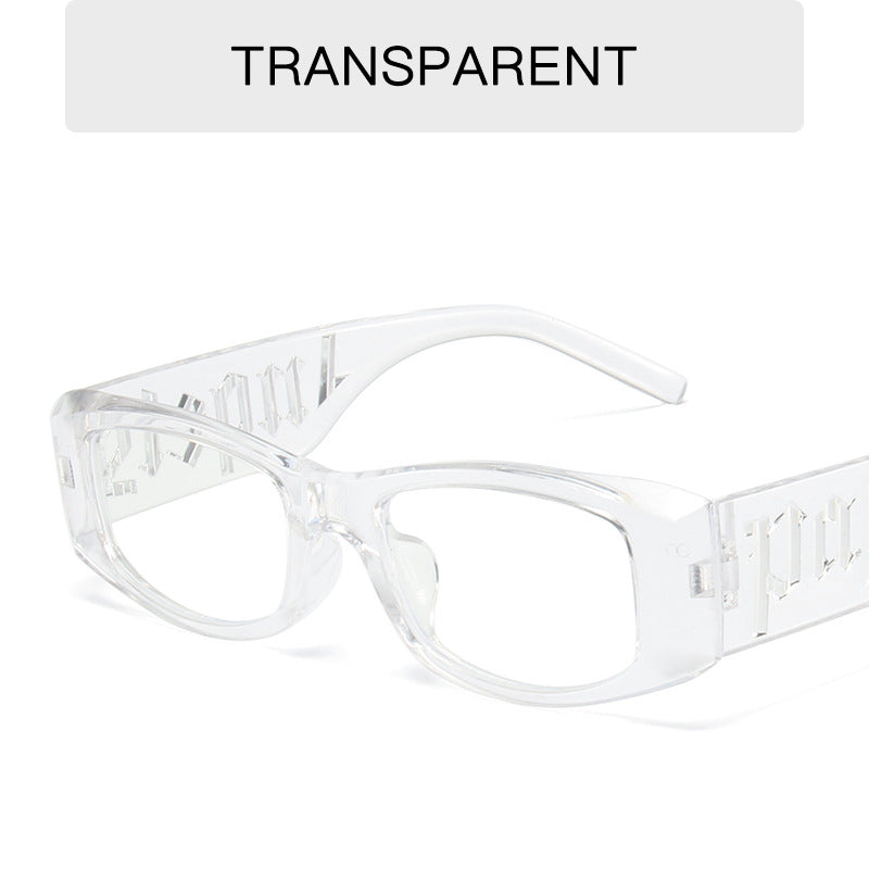 Vibrant Spectrum Alphabetic Square Sunglasses