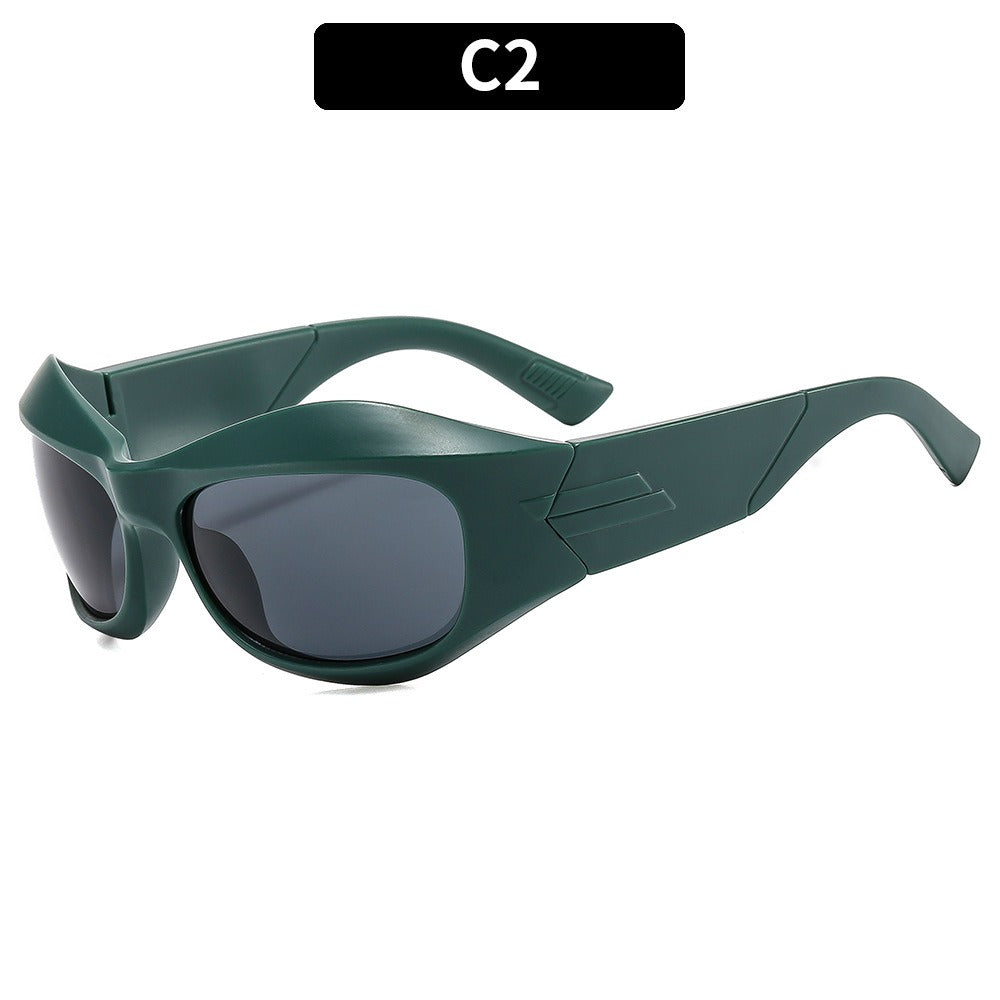 Neo-Revival Y2K Futuristic Sunglasses