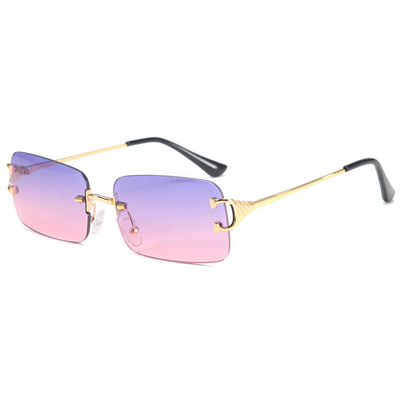 Fashionista's Edge Frameless Sunglasses