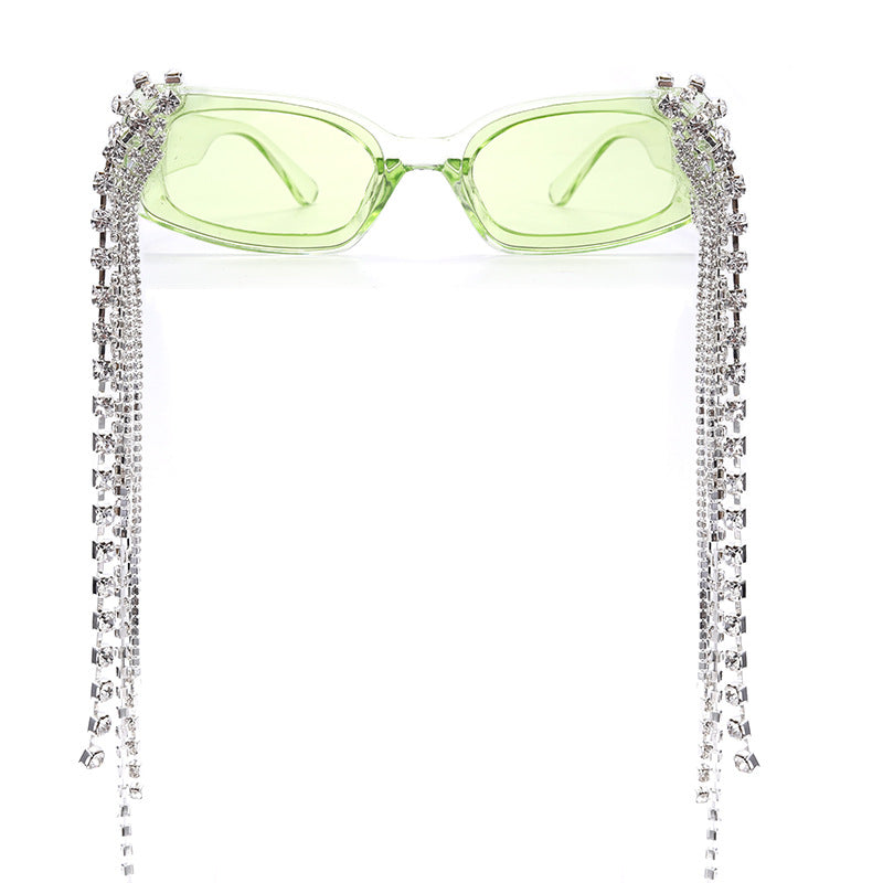 UrbanGlam Square Tassel Sunnies