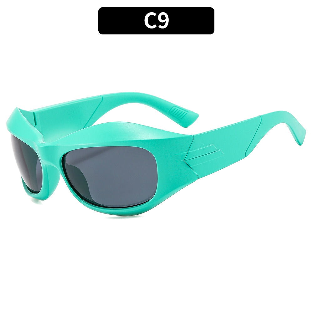 Neo-Revival Y2K Futuristic Sunglasses