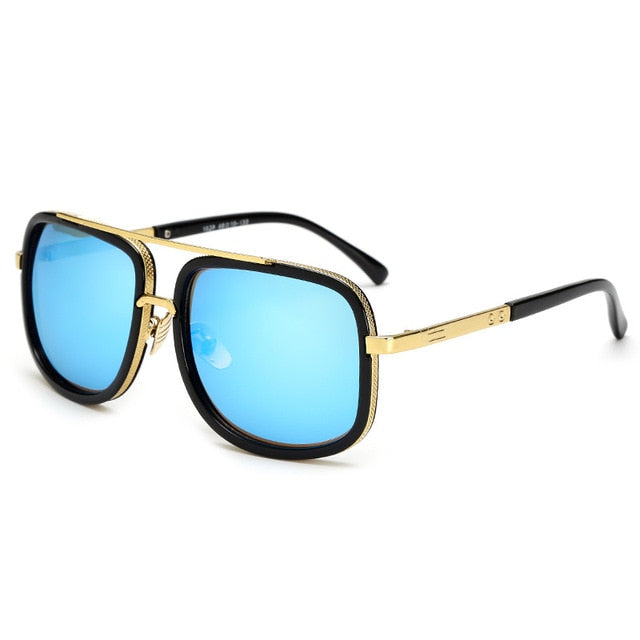 Pilot's Vision UV400 Square Sunglasses