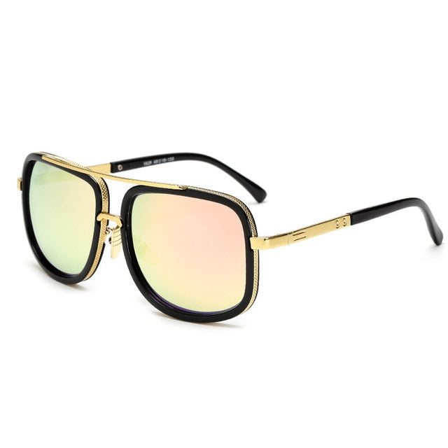 Pilot's Vision UV400 Square Sunglasses