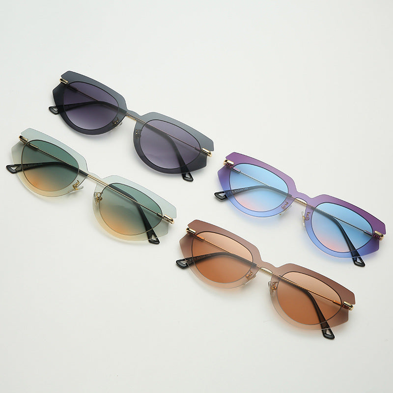 Trendsetter Gradient Cat Eye Sunglasses