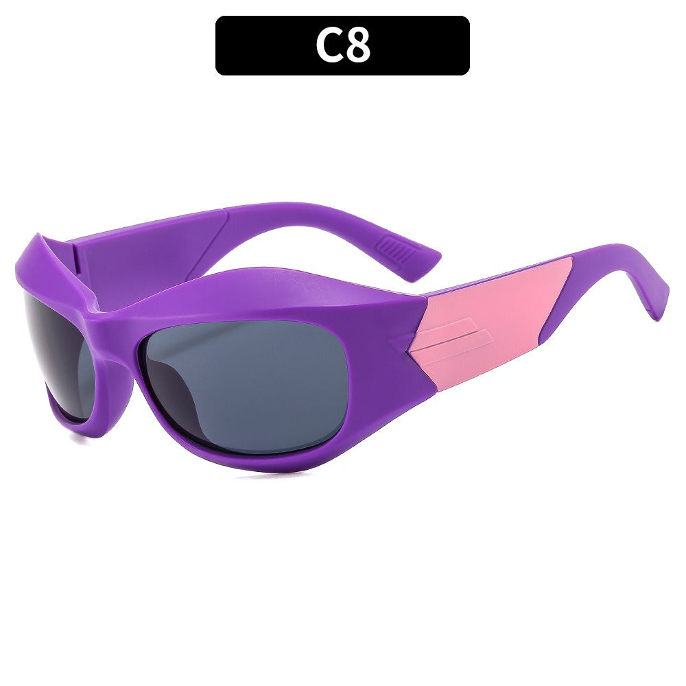 Neo-Revival Y2K Futuristic Sunglasses