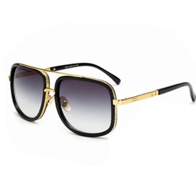 Pilot's Vision UV400 Square Sunglasses