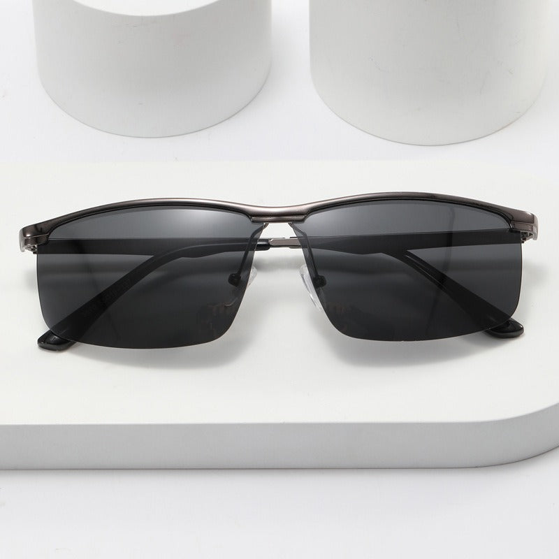 Luxe Retro Polarized Driving Sunglasses