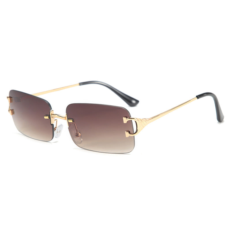 Fashionista's Edge Frameless Sunglasses