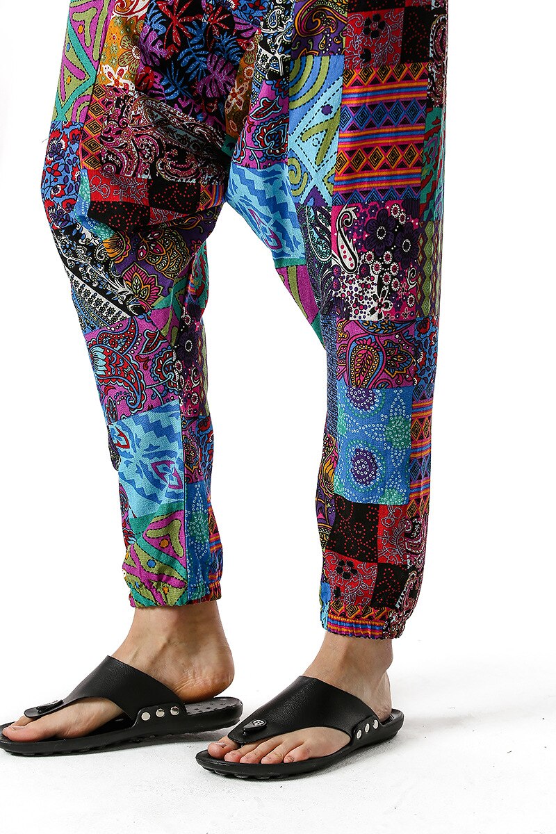 Men's Traditional Afro-Boho Harem Joggers