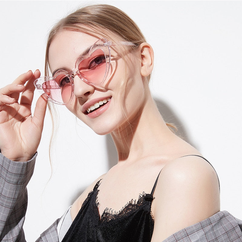 Cherished Heart-Shaped Sunglasses
