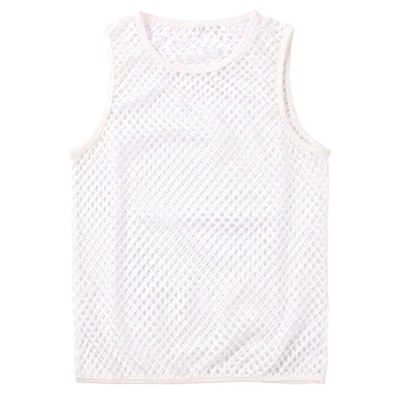 AdonisMesh Men's Provocative Fishnet T-Shirt