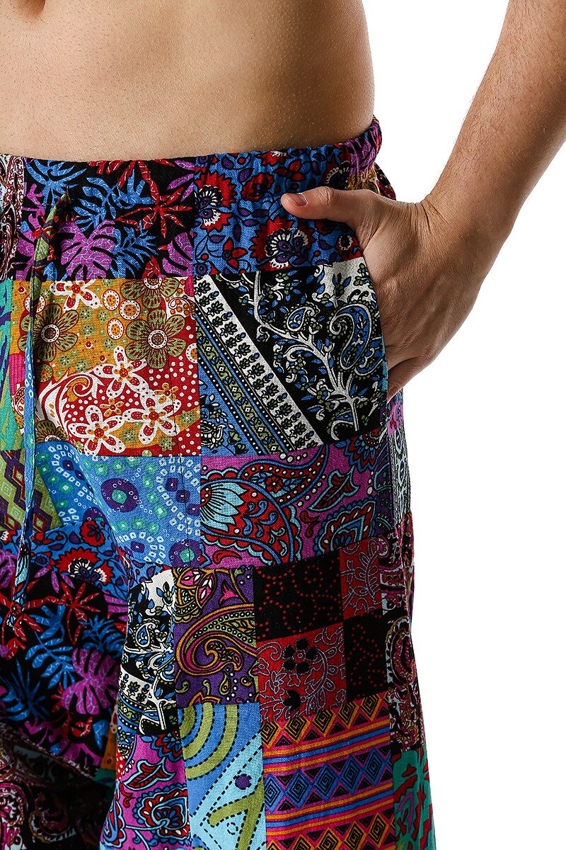 Men's Traditional Afro-Boho Harem Joggers