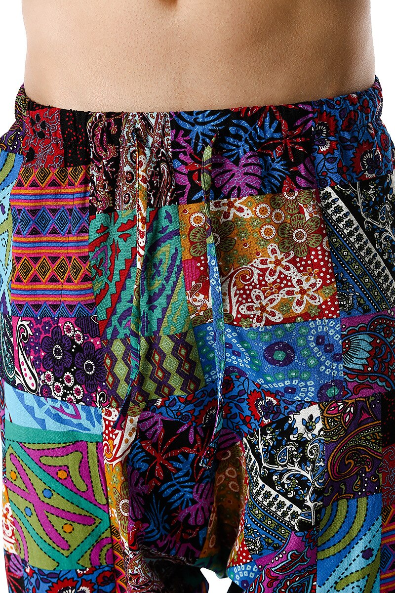 Men's Traditional Afro-Boho Harem Joggers