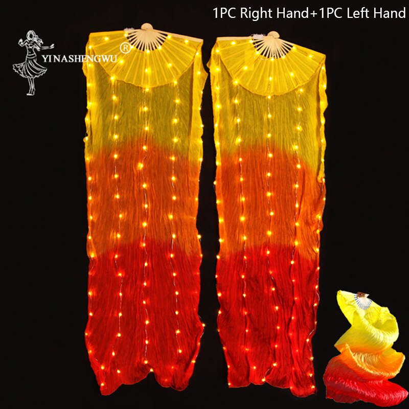 Luminary LED Silk Fan Pair for Performance