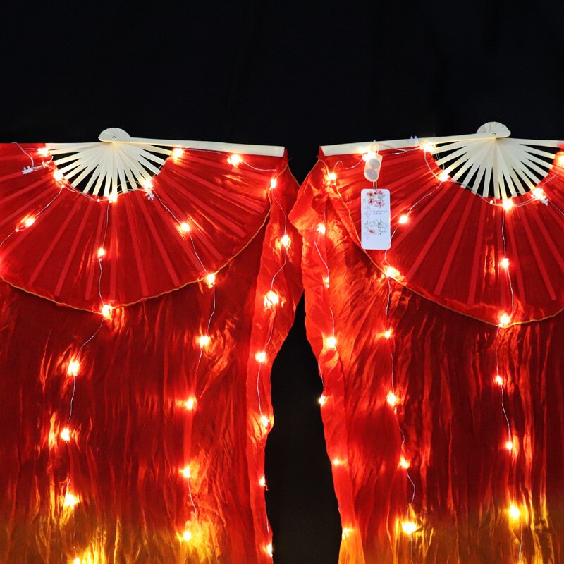 Luminary LED Silk Fan Pair for Performance