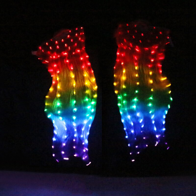Luminary LED Silk Fan Pair for Performance