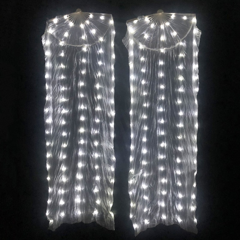 Luminary LED Silk Fan Pair for Performance