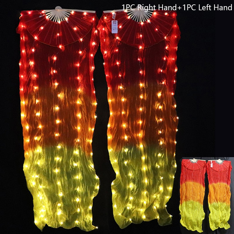 Luminary LED Silk Fan Pair for Performance