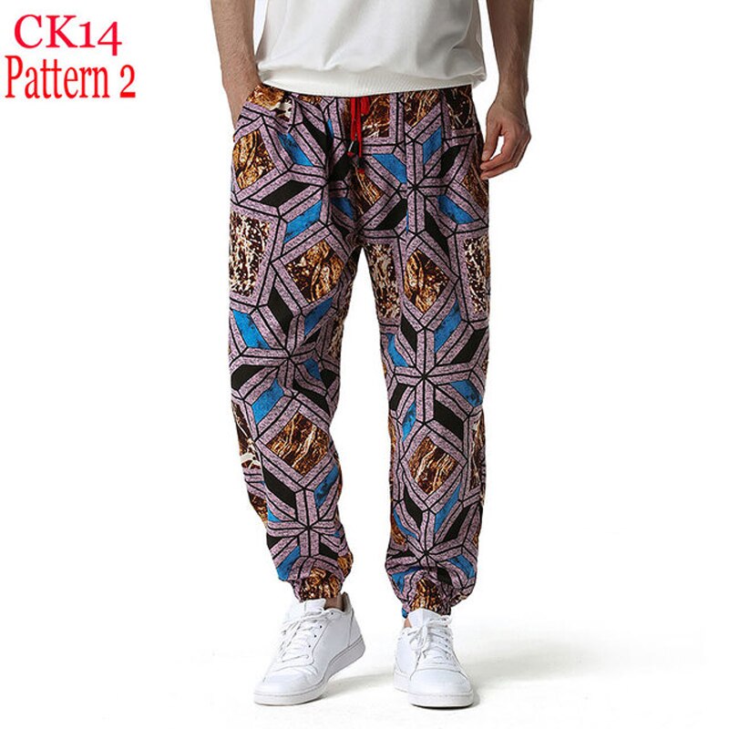 Men's Traditional Afro-Boho Harem Joggers