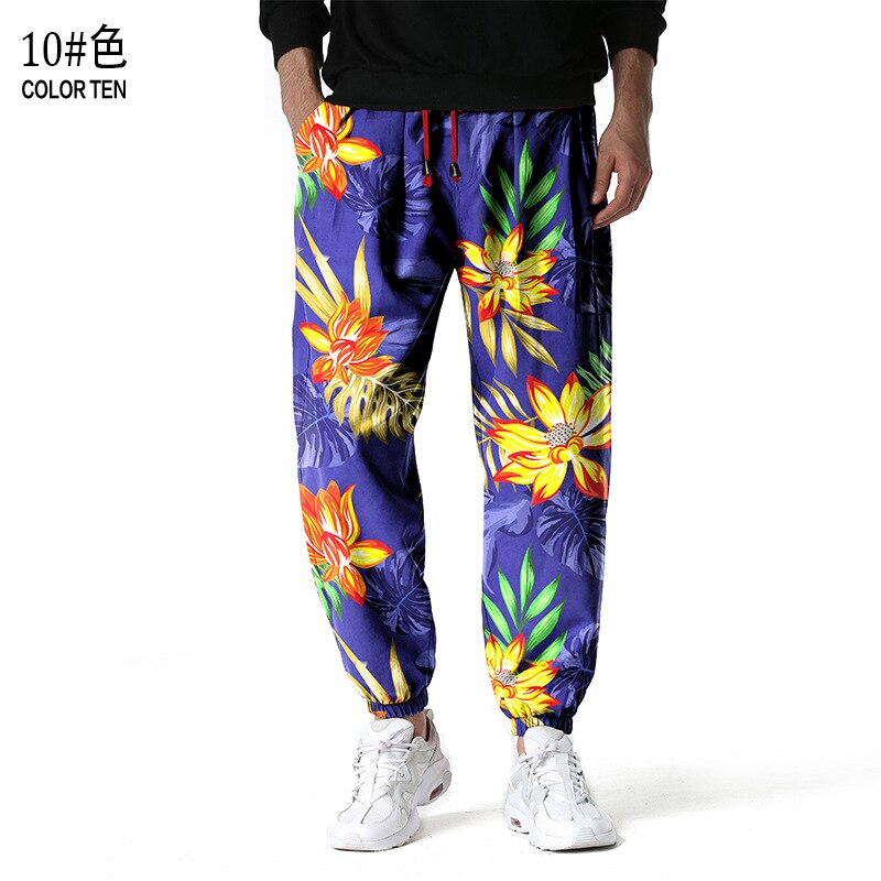 Vibrant Pineapple Parade Men's Joggers