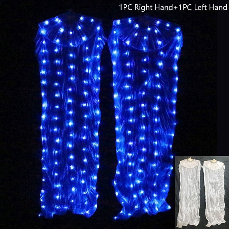 Luminary LED Silk Fan Pair for Performance