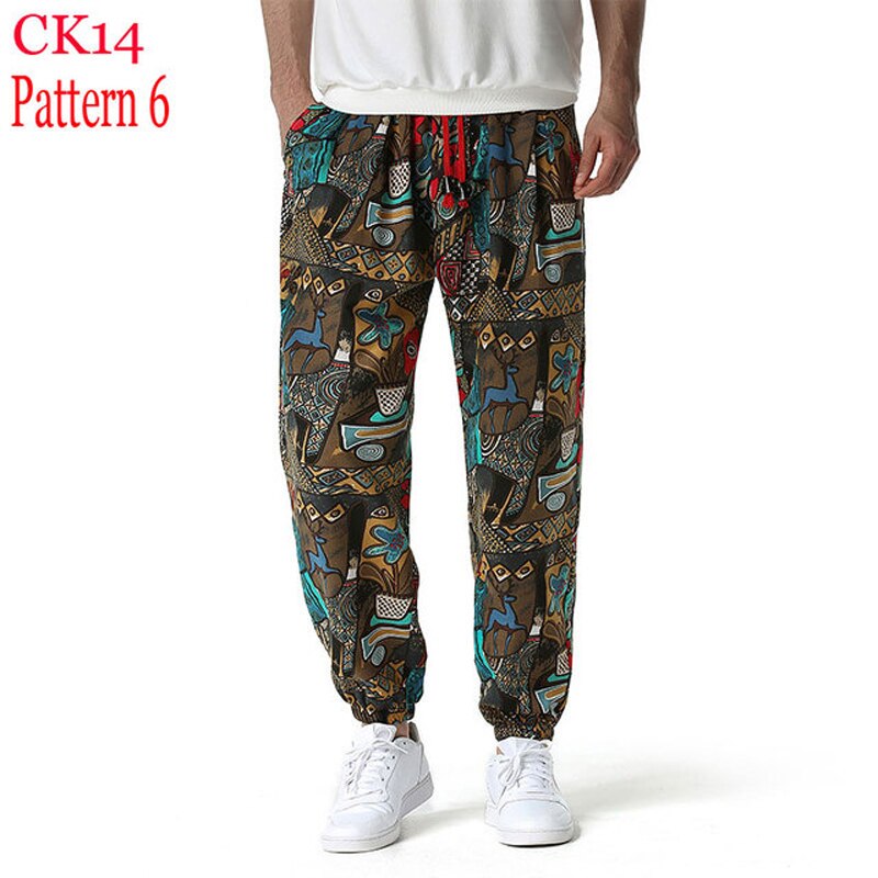 Men's Traditional Afro-Boho Harem Joggers