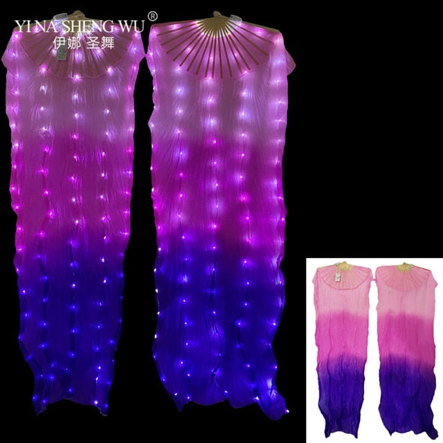 Luminary LED Silk Fan Pair for Performance