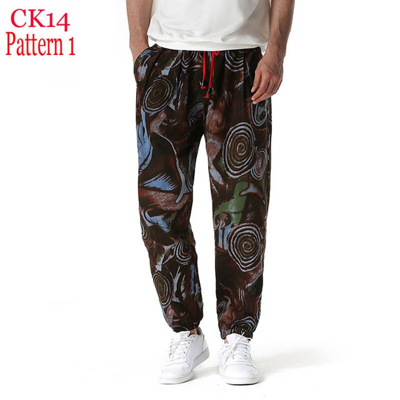 Men's Traditional Afro-Boho Harem Joggers