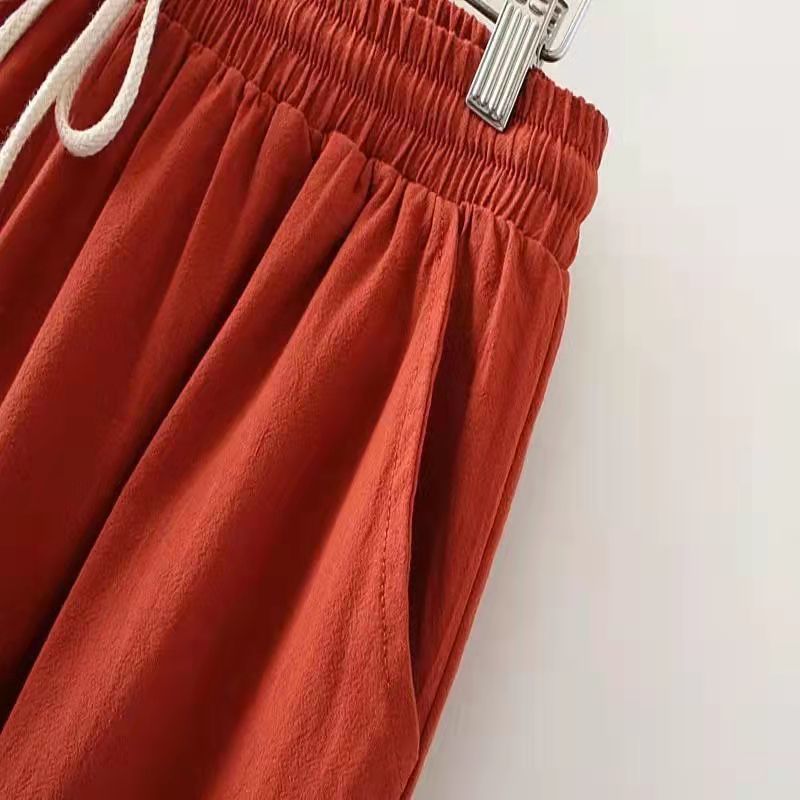 Summer Breeze Embroidered Linen Capris