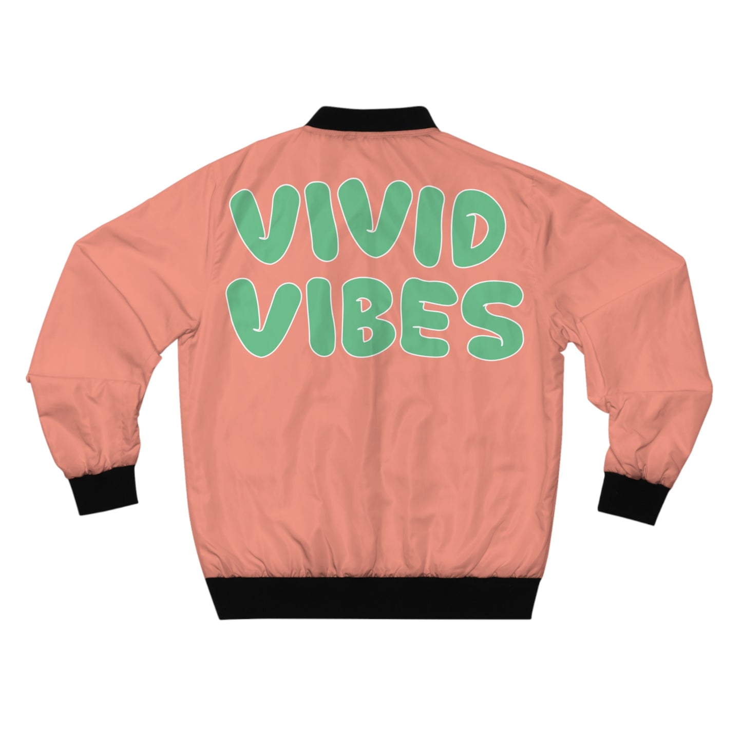 Vivid Vibes Crew Men's Bomber Jacket