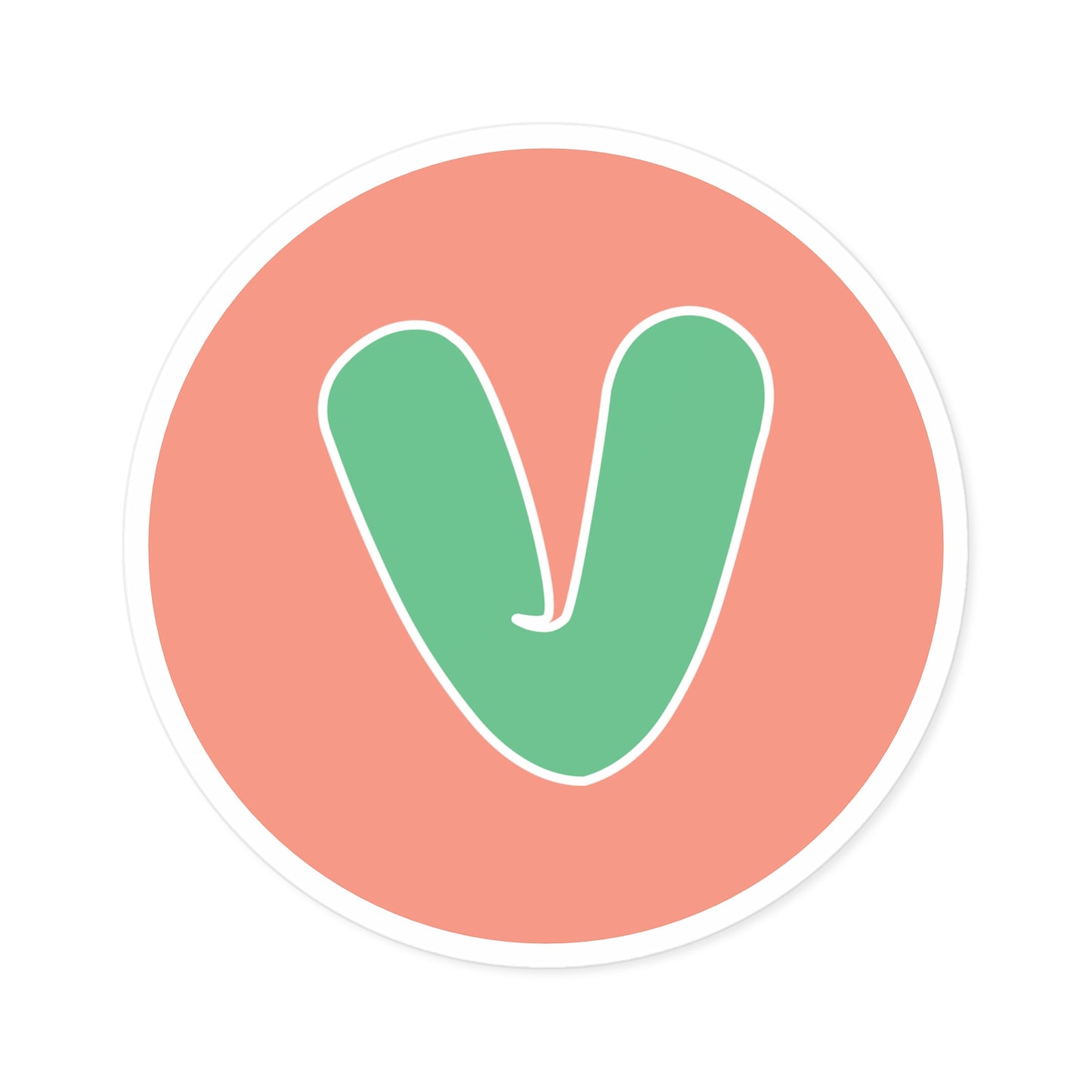 Vivid Vibes Iconic Sticker