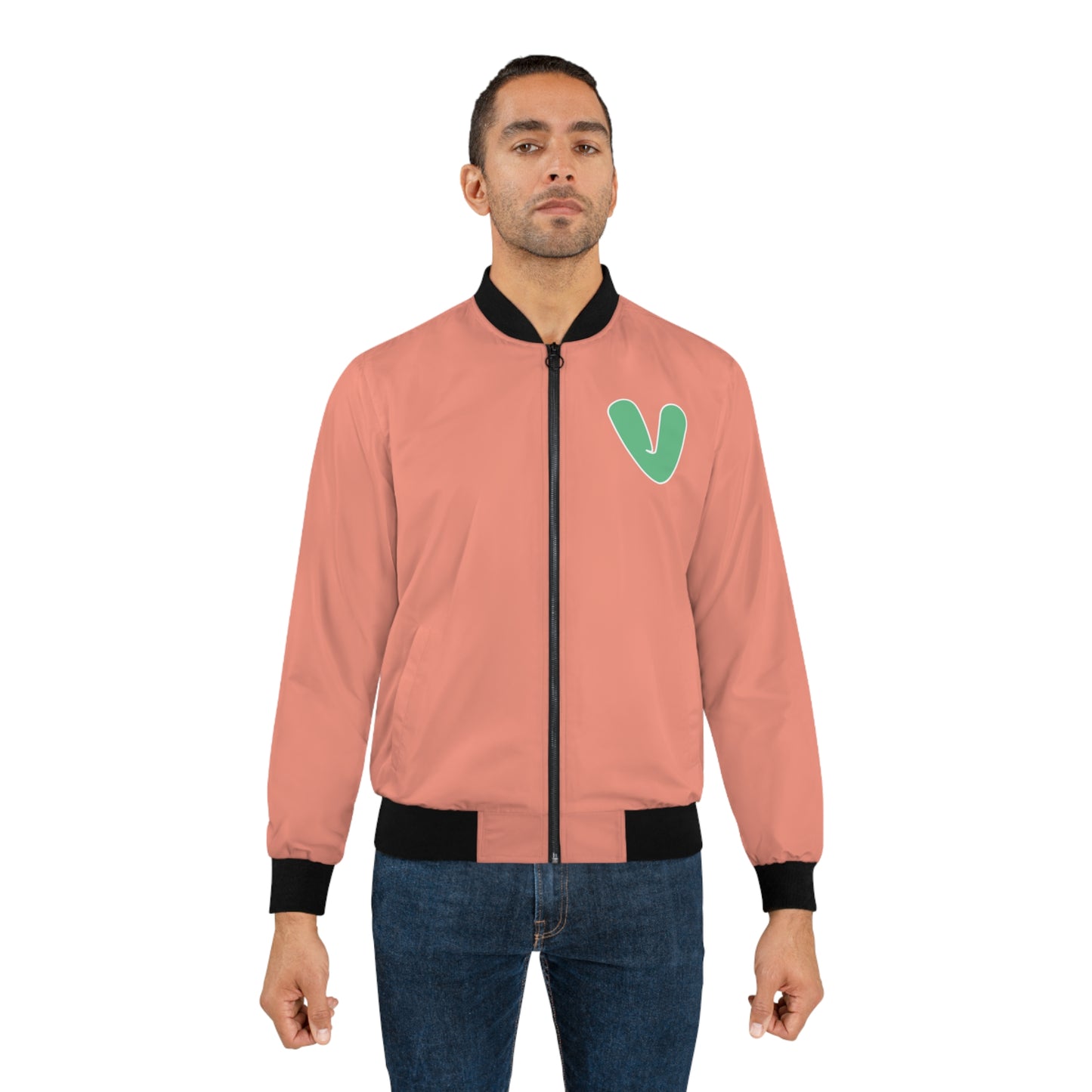 Vivid Vibes Crew Men's Bomber Jacket