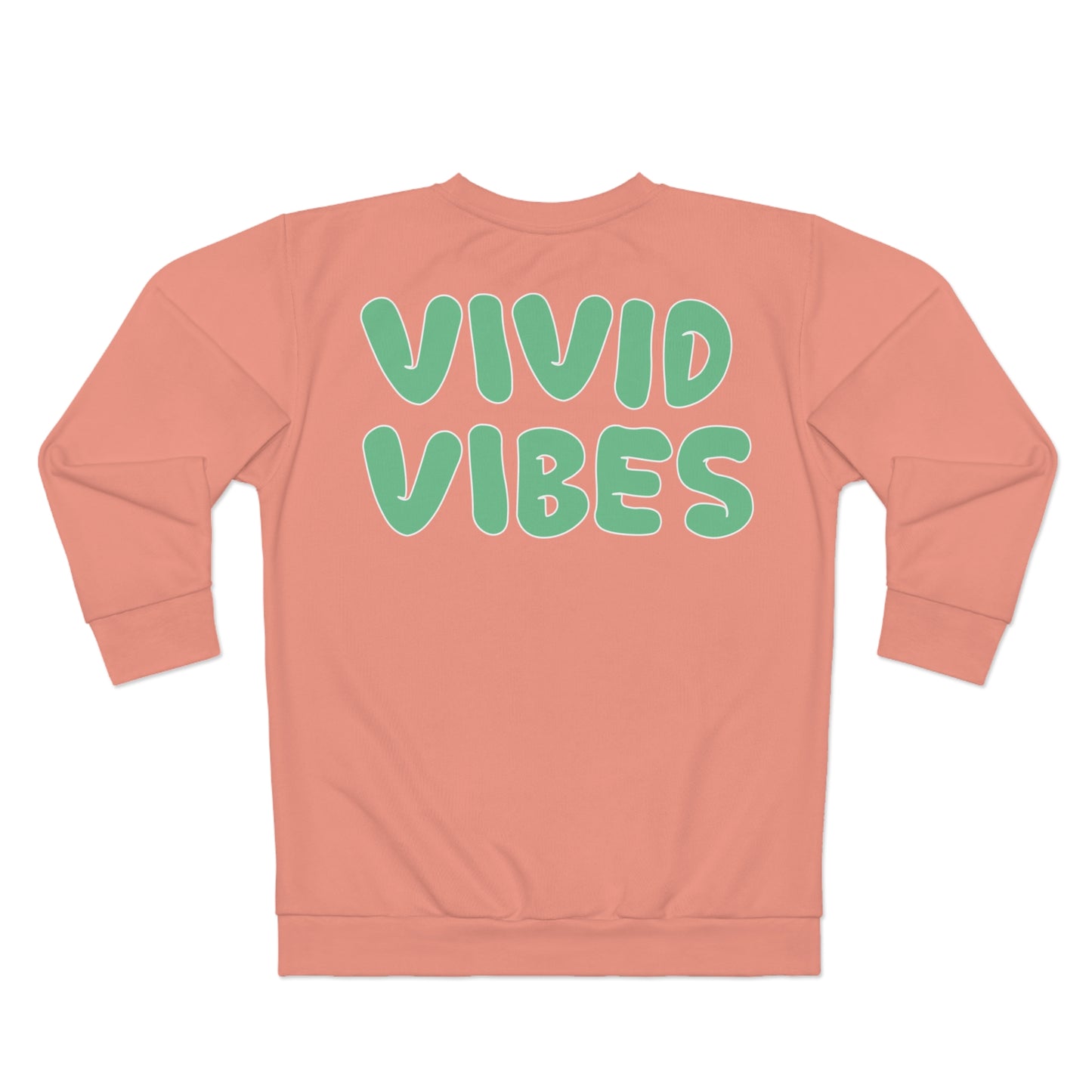 Vivid Vibes Crew Unisex Sweatshirt