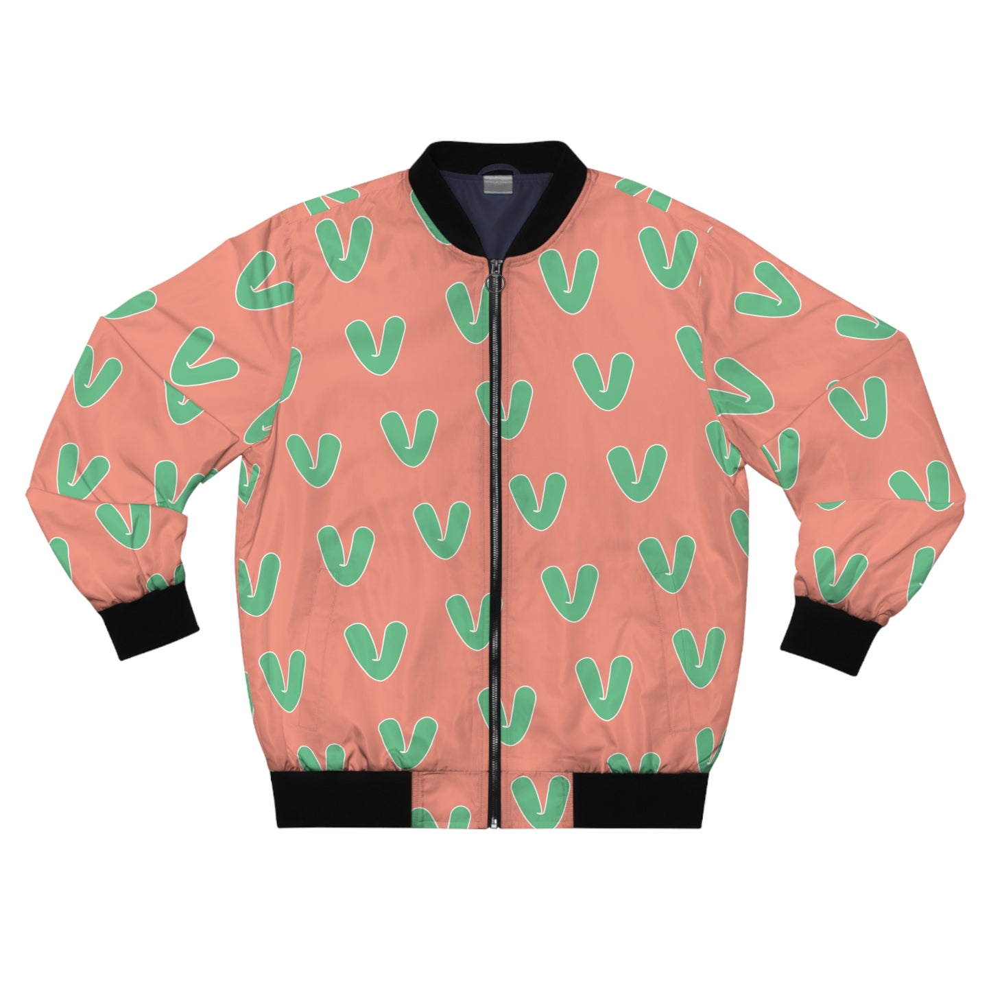 Vivid Vibes Pattern Festival Men's Bomber Jacket