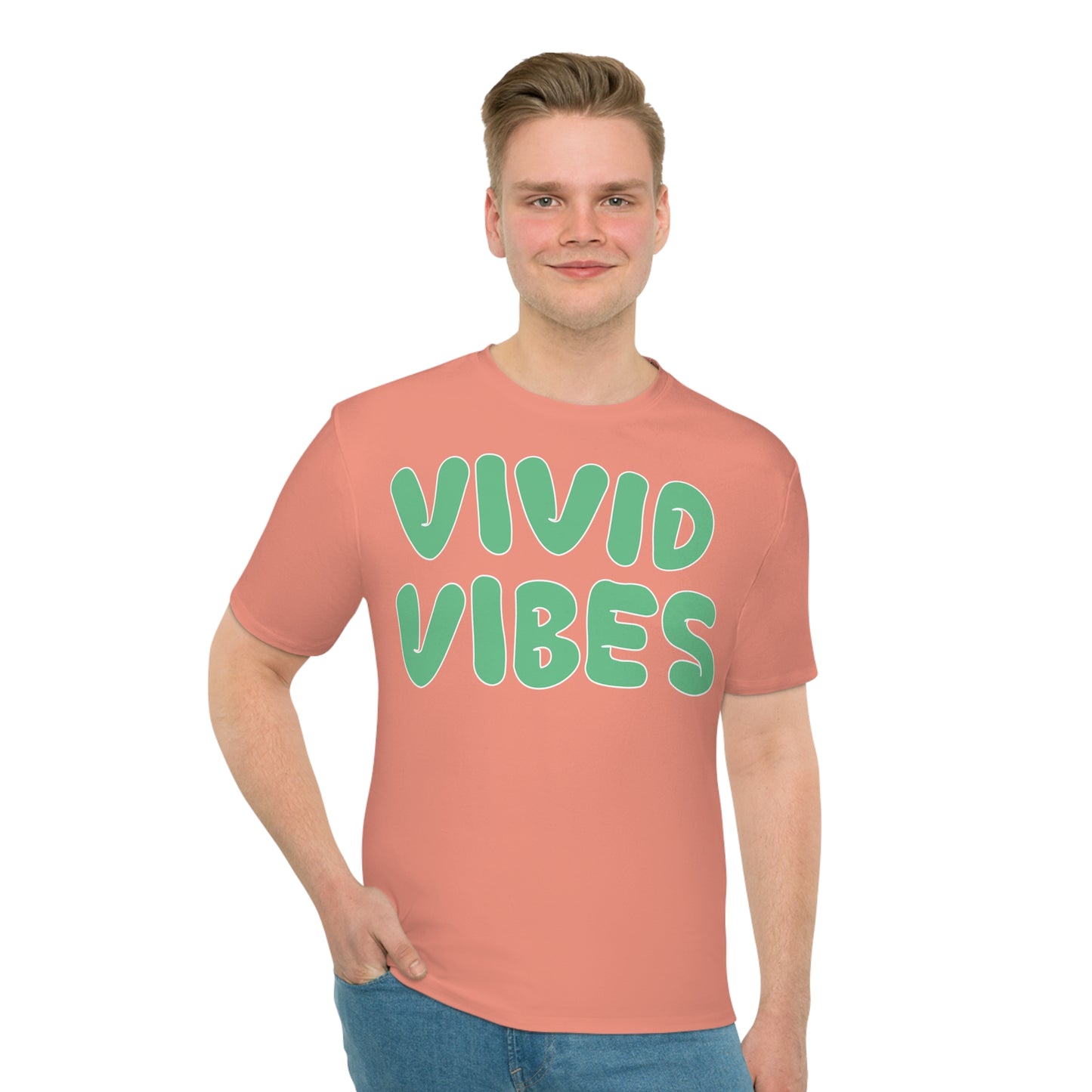 Vivid Vibes First Words Unisex T-Shirt