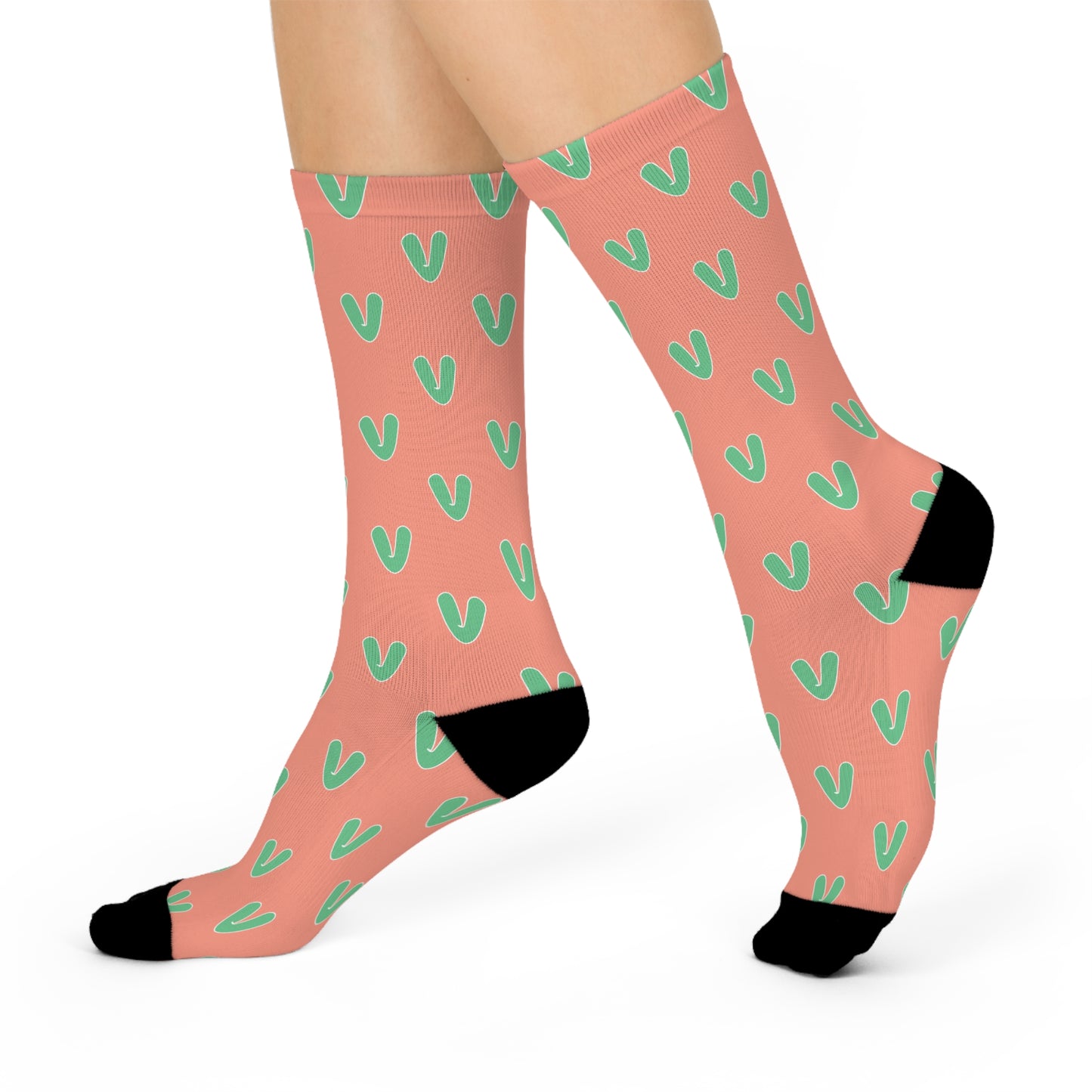 Vivid Vibes Crew Socks