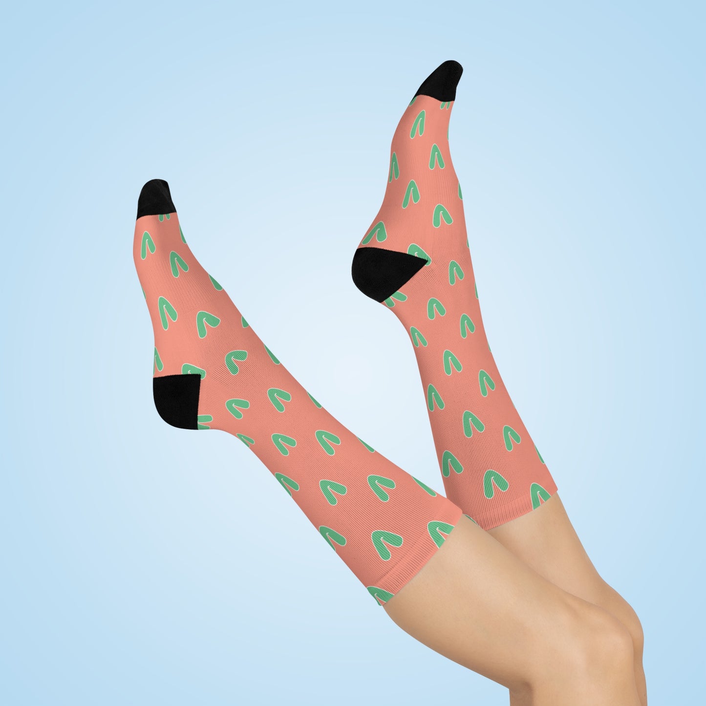 Vivid Vibes Crew Socks