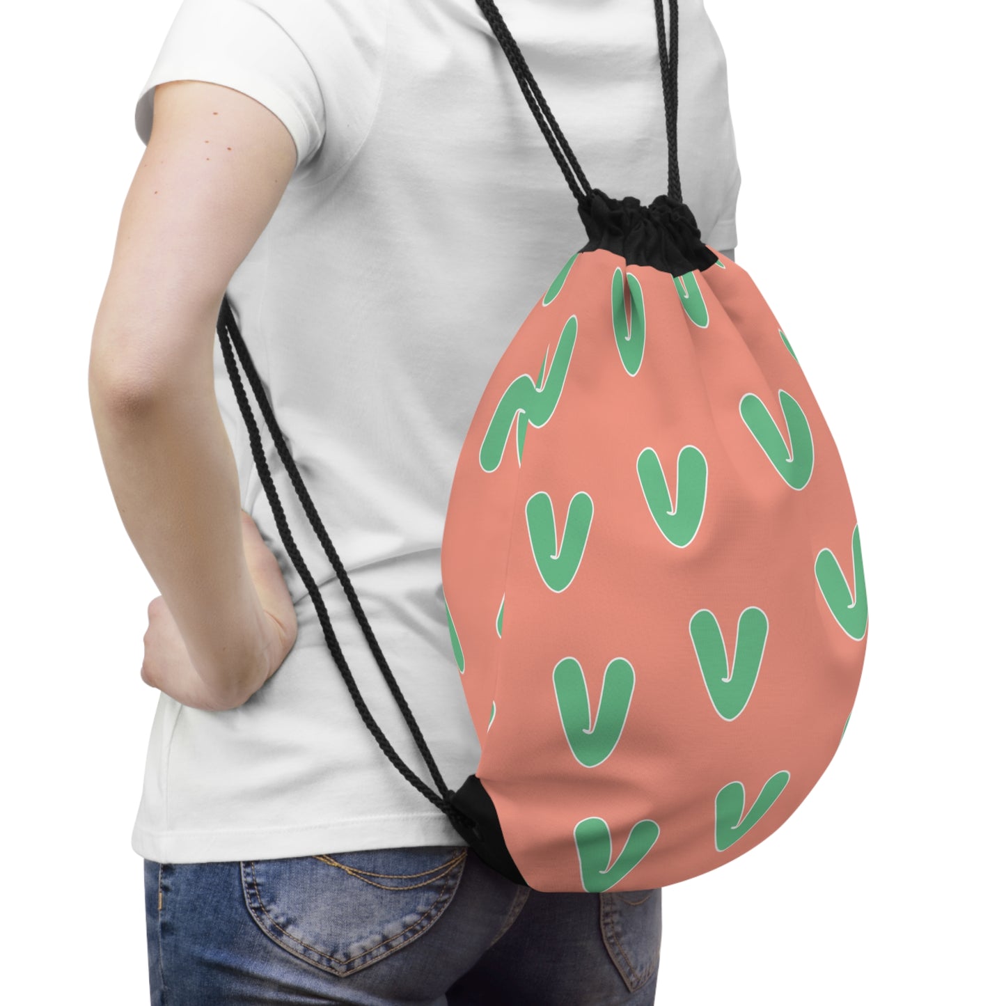 Vivid Vibes Drawstring Bag