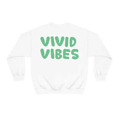 Vivid Vibes Unisex Crewneck Sweatshirt