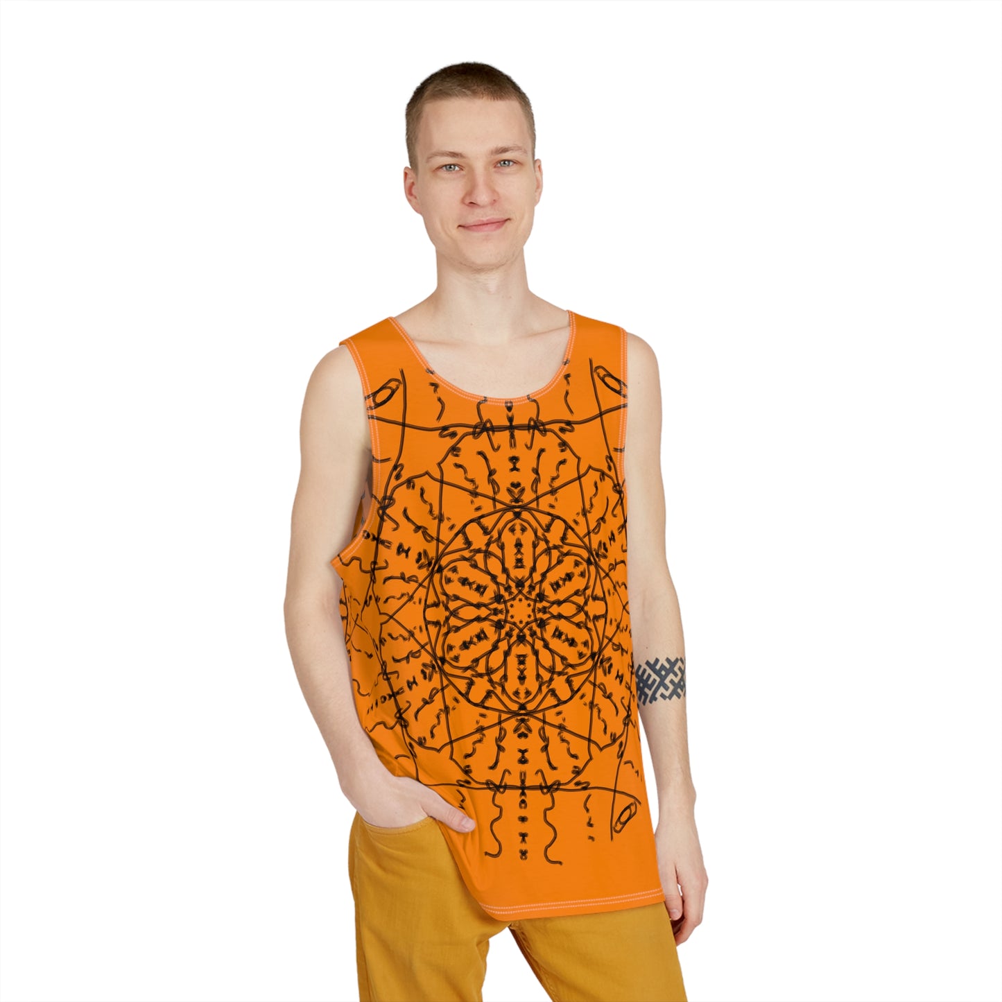 Black Whole Sun Men's Tank Top - Sunshine☀️
