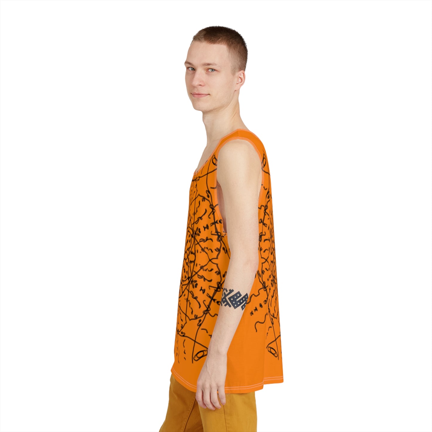 Black Whole Sun Men's Tank Top - Sunshine☀️