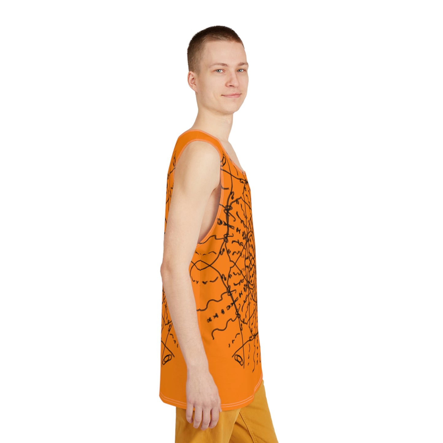 Black Whole Sun Men's Tank Top - Sunshine☀️