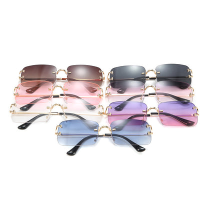 Fashionista's Edge Frameless Sunglasses