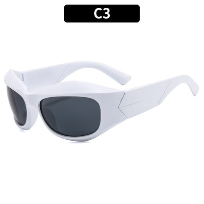 Neo-Revival Y2K Futuristic Sunglasses