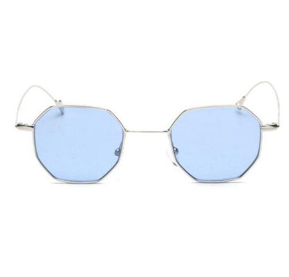 Mini-Frame Geometric Tinted Shades