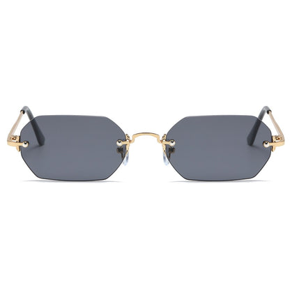 Urban Edge Octagonal Frameless Sunglasses