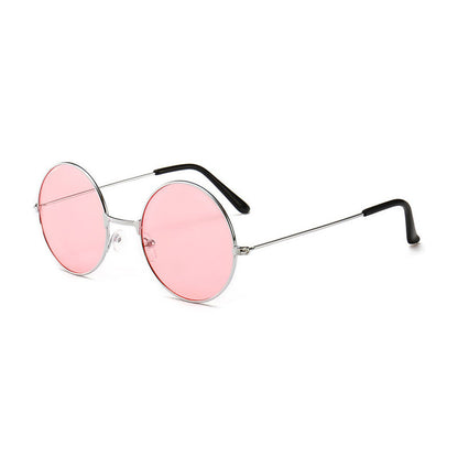Vintage Mariner Round Metal Frame Sunglasses