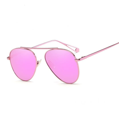 Enchanté Pink Mirror Shades