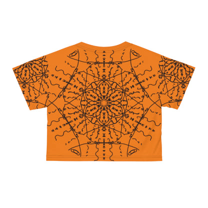 Black Whole Sun Women's Crop Top - Sunshine☀️