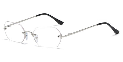 Urban Edge Octagonal Frameless Sunglasses